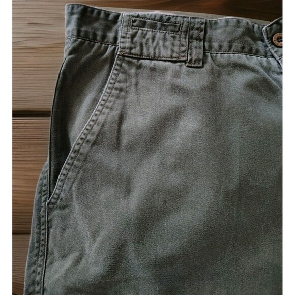 Coliseum Men's Shorts Size 36 Cargo Green Active Outdoor Pockets Cotton - Picture 5 of 14
